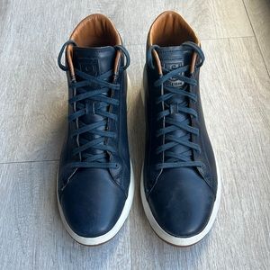 Cole Haan Grandpro High-top, Men’s size 11.5, Blazer Blue Handstain Leather